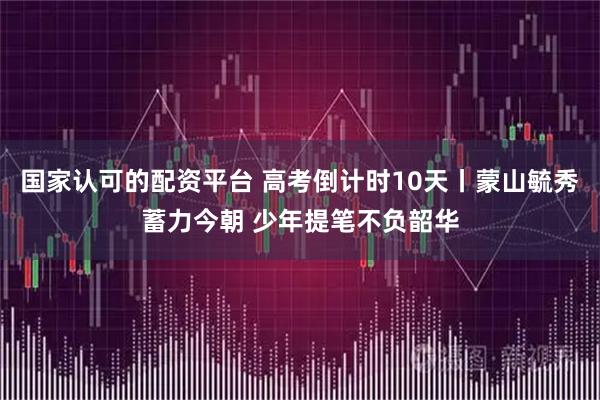 国家认可的配资平台 高考倒计时10天丨蒙山毓秀蓄力今朝 少年提笔不负韶华